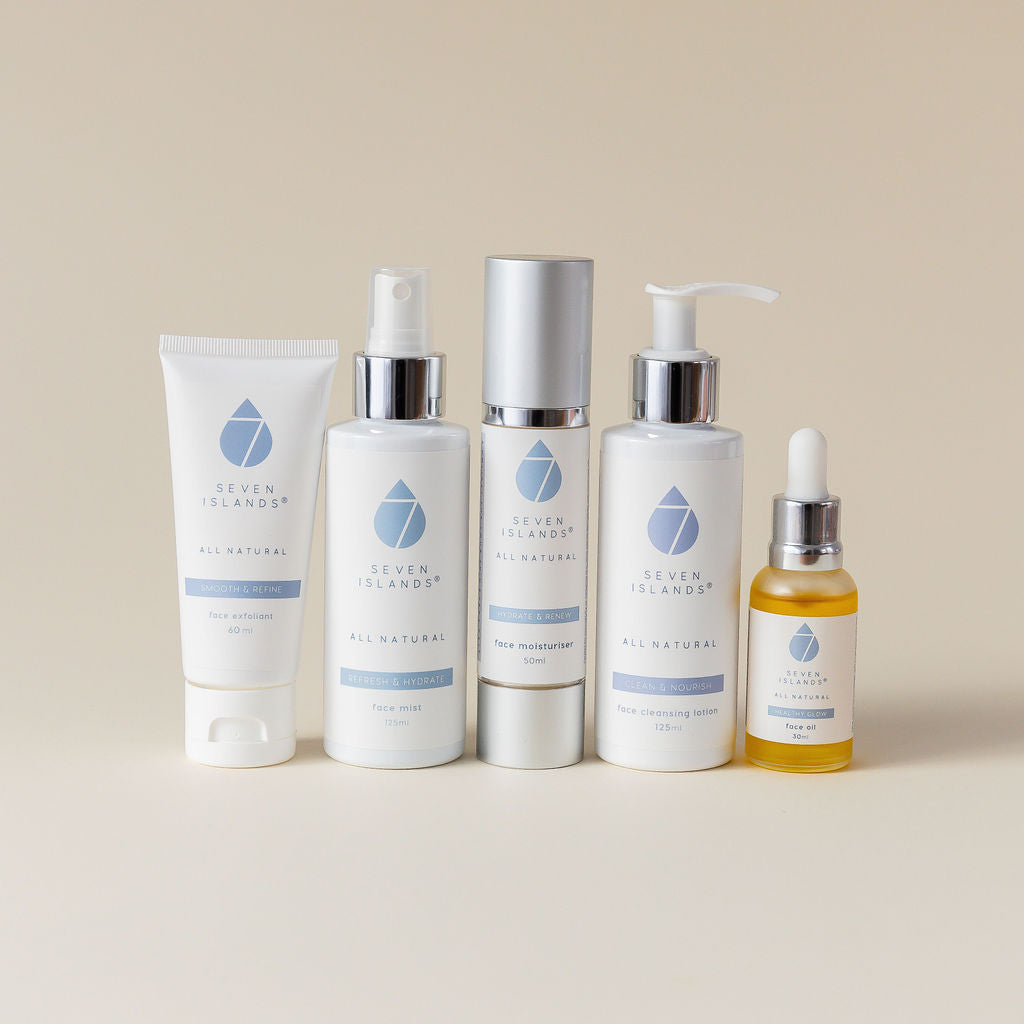 Full Skincare Set for normal - dry - mature – Seven Islands Skincare